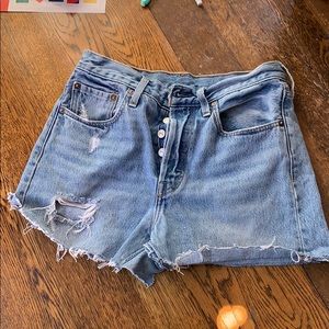 Levi’s Classic 501s Cut-Off Denim